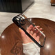 秒揚 【全包鏡頭膜硬殼】高級感超薄透明電鍍適用iphone手機殼蘋(píng)果手機殼保護套防摔簡(jiǎn)約不發(fā)黃 黑色【自帶鏡頭膜，全包硬殼】 iPhone 14pro
