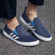 阿迪達斯（adidas）官方男鞋新款輕便低幫一腳穿休閑鞋帆布鞋透氣懶人鞋戶外運動鞋 HP8646 39 240