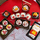 優(yōu)膳坊（YOUSHANFANG）兔寶寶生日花饃膠東花餑餑拍照中式儀式感饅頭兒童生日花樣饅頭 兔寶寶周歲快樂15件套/不帶托盤