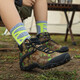 祥冠（XIANG GUAN）戶(hù)外登山鞋男女中幫秋冬季情侶防水徒步鞋女運動(dòng)休閑鞋野外爬山鞋 黑色迷彩（男女同款） 43 運動(dòng)鞋碼