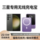 拉拓適用于三星手機s23/s24ultra/fold5/4通用安卓磁吸無(wú)線(xiàn)充電寶超薄便攜可上飛機10000毫安大容量 暗夜紫【智能數顯/磁吸快充/帶支架/可登機】 10000mAh不虛標