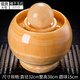 帝鴻唐玉石風(fēng)水球流水噴泉轉動(dòng)球擺件時(shí)來(lái)運轉客廳辦公室桌面雕刻工藝品 橘子玉圓形大號-約32*38cm