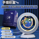 磁懸浮3D立體地球儀天貓精靈送男孩禮物送女孩升學(xué)禮品教學(xué)擺件 地球儀+天貓精靈 4寸白光款 彩盒