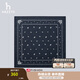 哈吉斯（HAZZYS）女裝 春秋款女士印花時(shí)尚大方巾圍巾女AAOS1FBA003 藏青色NV 00