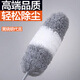 大衛(wèi)雞毛禪子毯子除塵家用掃灰可伸縮天花板蜘蛛網(wǎng)清潔神器大掃除撣子 除塵撣-超長(zhǎng)可伸縮桿80cm-245cm