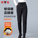 雅鹿【90%鵝絨】羽絨褲女外穿修身顯瘦新國(guó)標(biāo)鵝絨防寒保暖束腳褲女