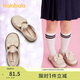 巴拉巴拉女童公主鞋寶寶小皮鞋文藝復古秋2024鞋子洋氣蝴蝶結208324141007