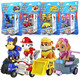 汪汪隊(duì)立大功（PAW PATROL）汪汪隊(duì)玩具車男孩女孩阿奇天天套裝回力車汽車玩具巡邏救援隊(duì) 【經(jīng)典款】回力車全套4只裝