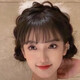 艾梵妮韓國東大門(mén)發(fā)飾品布藝交叉寬邊頭箍百搭麻花辮假發(fā)發(fā)箍魚(yú)骨辮頭箍 自然黑R150