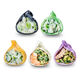 鲅魚(yú)餃子蝦仁墨魚(yú)黃花魚(yú)速凍速食餃子海膽水餃青島手工海鮮水餃 240g*5盒（全家福5種海鮮餡）