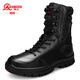 強人3515男靴男戶(hù)外時(shí)尚馬丁靴沙漠靴耐磨透氣工裝靴 9H-553中筒 42