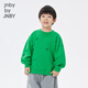 jnby by JNBY江南布衣童裝春秋套頭圓領(lǐng)波點(diǎn)衛衣長(cháng)袖圓領(lǐng)男女童兒童1N7414420 324青蔥綠 150 cm