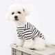 ISPET狗狗衣服寵物泰迪貓咪衣服金毛大中小型犬薄款四季通用&新疆棉 黑色-部分碼數(shù)升級(jí)兩袖 L 建議8-10斤