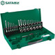 世達（SATA）50455 37件高速鋼粗牙絲錐板牙麻花鉆組套