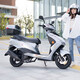 吉浪新款迅鷹125踏板摩托車(chē)超級鷹尚領(lǐng)鬼火代步燃油車(chē)國四電噴可上牌 節油版國四電噴可上牌  灰色