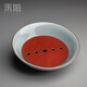 禾陽(yáng)大壺承干泡臺汝窯儲水干泡盤(pán)養壺托壺墊茶承茶具配件開(kāi)片復古 汝窯大號壺承