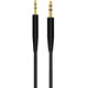 原焋 bose耳機(jī)線qc35連接線二代博士700 OE2 AE2對(duì)錄線3.5轉(zhuǎn)2.5音頻線 黑色【無(wú)嘜】 1.4m
