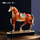 羅比羅丹馬擺件工藝品辦公室擺件公司開(kāi)業(yè)禮品馬到成功禮盒包裝