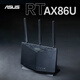 華碩（ASUS）RT-AX86U雙頻5700M全千兆電競(jìng)路由無(wú)線路由器/一鍵性能加速/2.5G端口/WiFi6路由/PS5網(wǎng)絡(luò)加速