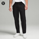 lululemon丨Relaxed-Tapered 男士斜紋寬松收腿長褲 *中長款 LM5ARVS 黑色 34