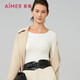 愛(ài)慕牛奶系保暖內衣秋冬抗菌抗靜電 白色上衣 M165