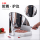 臺蘭仕不銹鋼砧板圍菜板圍圓擋板圍防飛濺避風(fēng)廚房案板圍肉夾饃菜墩圍欄 超薄款 中號（適用45-50cm砧板）