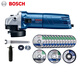 博世（BOSCH）電動角磨機砂輪機手持家用切割片手磨機拋光博士電動工具 700角磨機標配+金屬切割套餐