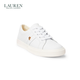 LAUREN RALPH LAUREN 拉夫勞倫女配 經(jīng)典款Janson II移膜革運(yùn)動鞋RL70372 100-白色 39.5 (8 B)