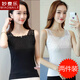 妙麥樂(lè )2件裝夏季蕾絲花邊吊帶背心女胖MM150斤內搭打底衫上衣女 白色+黑色 大碼建議(120-150斤)