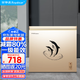 榮事達(dá)（Royalstar）冰柜家用冷藏冷凍轉(zhuǎn)換微霜冰柜商用冰柜大容量全冷凍家用臥式兩用冷凍柜家用小型冰柜一級(jí)能效冰箱 金色微霜單溫【一級(jí)能效】228L