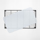 納典 置物架專(zhuān)用PP墊片 加厚透明色多功能層架墊板 加厚 5片裝 長(cháng)90*寬45cm