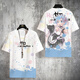 喜飛鹿（XIFEILU）從零開始的異世界生活周邊衣服蕾姆印象夏裝學(xué)生短袖T恤二次元痛 T短袖2592白色 2XL