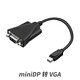 麗臺(tái) 主動(dòng)式轉(zhuǎn)接頭線 miniDP DP 轉(zhuǎn) HDMI DVI VGA轉(zhuǎn)接頭2K 4K支持多屏拼接 miniDP轉(zhuǎn)VGA