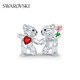 施華洛世奇（SWAROVSKI）【生日禮物】Kris小熊系列喬遷新居辦公室桌面客廳家居裝飾擺件 樂(lè )也融融小熊  5558892