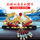 芃久汽車(chē)擺件龍車(chē)載車(chē)內飾品香水車(chē)上高檔新款中控臺裝飾品男汽車(chē)用品 龍騰四?！窘鹕?豪華紅佛珠