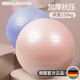 德國SIALNGDUN瑜伽球孕婦加厚防爆健身球嬰兒成人兒童感統球觸覺(jué)球大號平衡球 瑜伽器材 夢(mèng)幻粉【加厚防爆】+3件套 55cm(適用身高150-160cm）