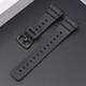 適用CASIO卡西歐手表表帶GA-2100/GA-2110/GM-2100/GM-5610腕帶 黑色-【黑扣】 CASIO卡西歐表帶-16mm