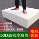 藍(lán)羽蝶 50D高密海綿沙發(fā)墊加厚60D加硬飄窗墊子可拆洗實(shí)木沙發(fā)坐墊定做 60D海綿-超硬款 定制專拍，定做不退不換
