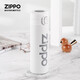 ZIPPO保溫杯316智能溫顯彈蓋不銹鋼學(xué)生水杯便攜泡茶杯子畢業(yè)禮物 珍珠白-溫度顯示450ml