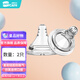 伊斯卡爾（EASYCare）自然口感寬口徑奶嘴 （適配貝親多種規(guī)格寬口）原裝硅膠嬰兒奶嘴 V 號(hào)-兩只裝【12個(gè)月以上適用】