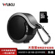 物酷（WUKU） 藍(lán)牙音箱重低音炮便攜式無(wú)線移動(dòng)隨身聽(tīng)手機(jī)電腦戶外運(yùn)動(dòng)插卡 迷你 小音響小音箱小鋼炮 灰色+16G內(nèi)存卡+800首歌