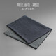 龍顏堂雙色棉麻布藝茶席日式禪意桌旗茶布防水茶旗茶盤(pán)墊茶道零配餐墊吸水棉麻小茶席干泡茶托 莫蘭迪灰-藏藍(lán)
