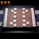 歐西曼 玉石象棋棋盤套裝擺件天然白玉手工雕刻送老人長輩高端實(shí)用禮品 玉石象棋棋盤套裝