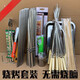 OEMG燒烤工具全套輔助工具燒烤簽子戶(hù)外便攜套裝配件用品工具燒烤爐 【燒烤工具6件 送毛刷】 燒烤工具