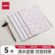 得力（deli）毛筆書(shū)法練習水寫(xiě)布米字格空白 毛筆字帖水寫(xiě)紙仿宣紙文房四寶初學(xué)者成人小學(xué)生兒童禮物 【便攜手寫(xiě)布套裝】基礎版 5件套