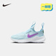 NIKE 耐克男女童易穿脫運(yùn)動(dòng)鞋F(xiàn)LEX RUNNER 4兒童一腳蹬休閑公路跑鞋 FN1449-401 31 【建議腳長(zhǎng)19cm】