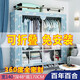 歐麗雅免安裝折疊簡(jiǎn)易衣柜布衣柜鋼管加厚加粗全鋼架布藝出租房用布柜衣櫥不是實(shí)木 百年百合