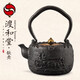 渡和堂古道朔風(fēng) 手工失蠟法鑄造植物健康養(yǎng)生茶道鐵壺央視專訪專家設(shè)計