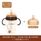 貝因美（Beingmate）PPSU奶瓶新生嬰兒寶寶學(xué)飲奶瓶防摔吸管杯6個(gè)月以上帶手柄重力球 6月以上奶瓶擴(kuò)展套裝一
