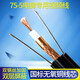 鑫方華 國標電梯線(xiàn)纜75-5電梯監控專(zhuān)用線(xiàn)電梯專(zhuān)用視頻線(xiàn)電梯專(zhuān)用線(xiàn)電梯線(xiàn)雙鋼絲 電梯視頻線(xiàn)雙鋼絲1米